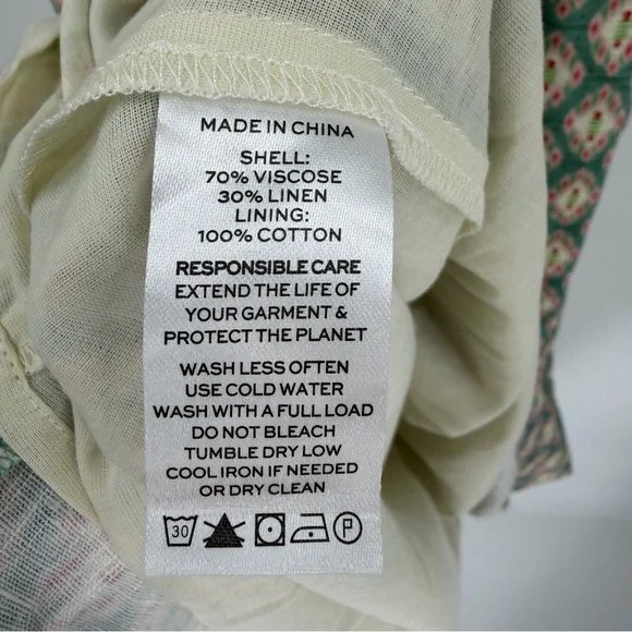 Hill House Home Scarlett Nap Dress Raspberry Ikat L Cottagecore Feminine Prairie - Picture 7 of 7